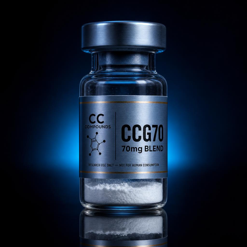 CCG70 GLOW70 vial